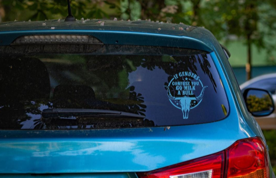 If Genders Confuse You Go Milk a Bull Decal