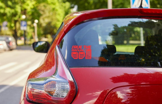 Save the Manuals 3 Pedal Decal