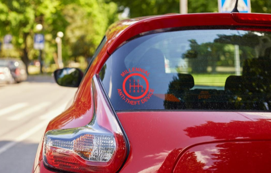 Millennial Anti-Theft Manual Gear Decal